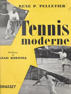 cover image of Tennis moderne